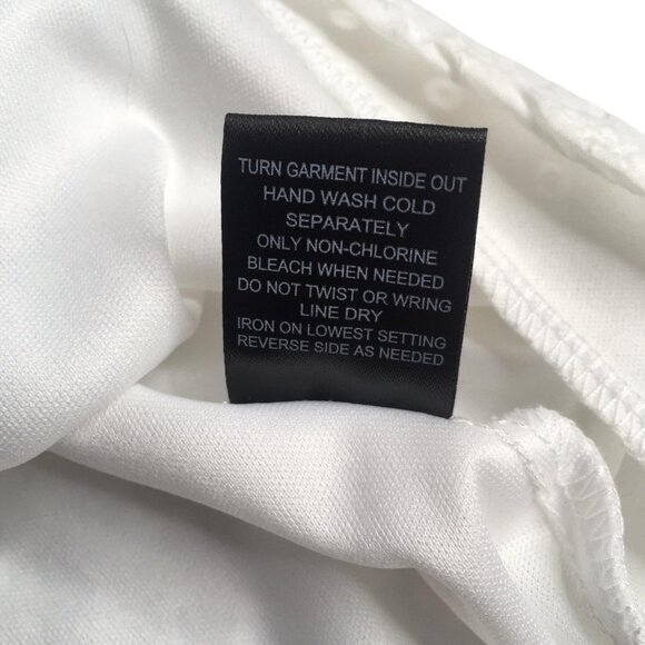 Trixxi Dress Womens XL Eyelet Sleeveless Lined Summer Boho Floral Zip Back - Picture 14 of 15